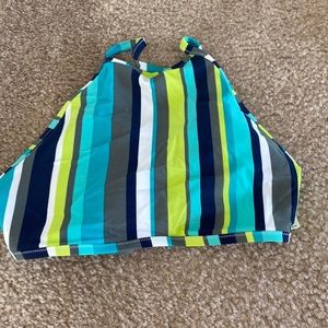 Aerie high neck swim top
